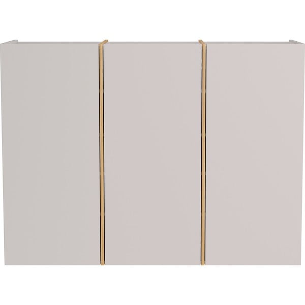 Kreem esikukapp 138x103x38 cm Libbiano - Germania