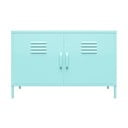 Helesinine metallkapp 100x64 cm Cache - Novogratz