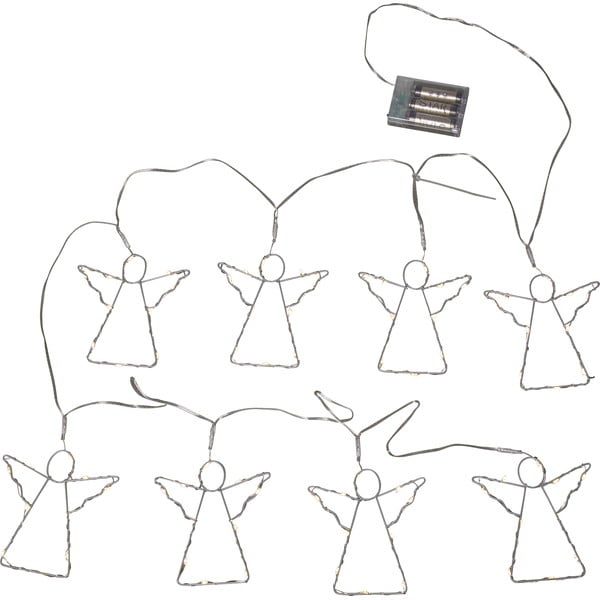 Valguskett, pirnide arv 8 tk, pikkus 175 cm Angela - Star Trading-image-4