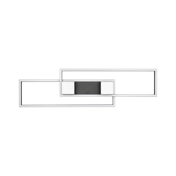Must-valge dimmerdatav LED laevalgusti koos puldiga 28x100 cm Albany - Trio-image-3