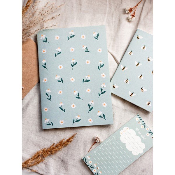 Linkovaný odtrhávací to-do list s motivem Kytičky Printintin, 70 listů-image-2