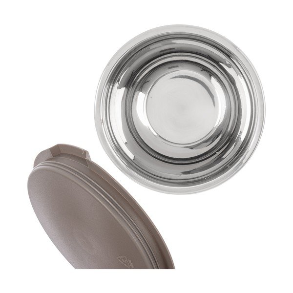 Roostevabast terasest kauss hõbedases värvitoonis ø 16 cm Beige - Orion-image-2