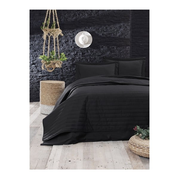 Must kerge voodiplaat , 220 x 240 cm Monart - Mijolnir