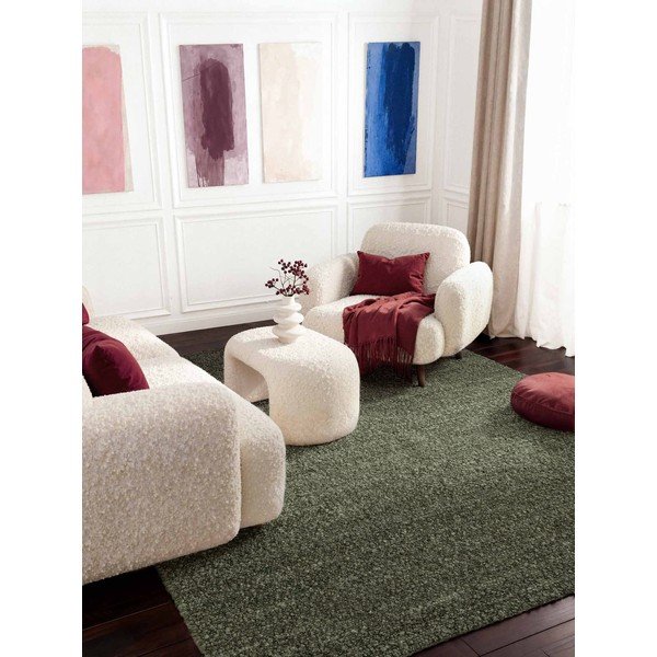 Roheline käsitsi kootud bukleekangast vaip 120x170 cm Notting Hill Portobello - Ted Baker-image-2