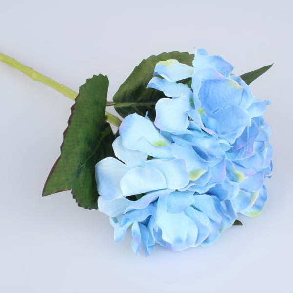 Umělý květ modré hortenzie Dakls