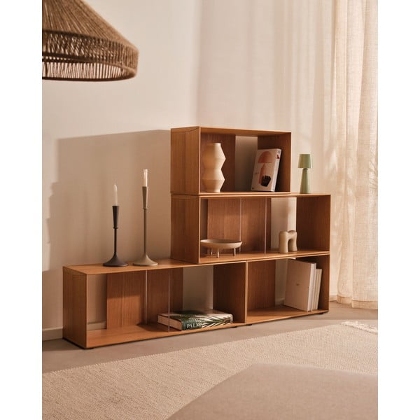 Tammedekooriga moodulriiulite süsteem 2 tk 101x76 cm Litto - Kave Home-image-4