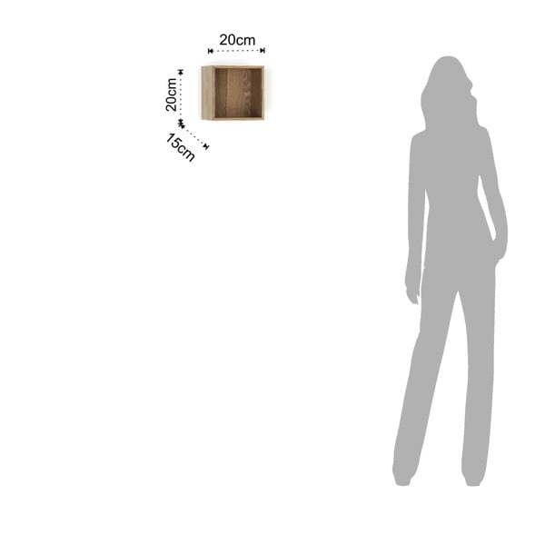 Riiul , 20 x 15 x 20 cm Billa - Tomasucci-image-2