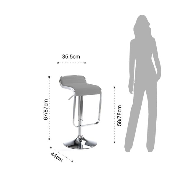 Hall baaritool 67 cm Snappy - Tomasucci-image-4