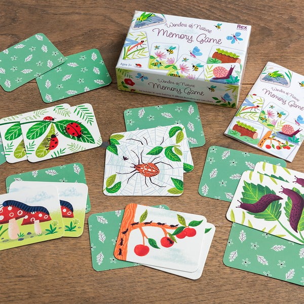 Lauamäng Memory Game Wonders of Nature - Rex London-image-1