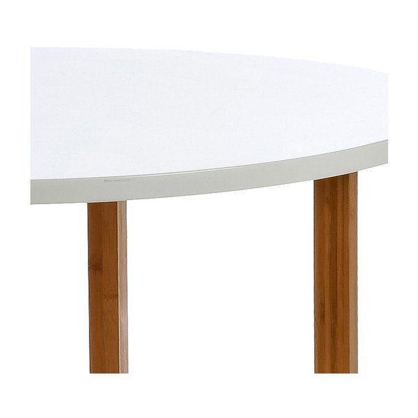 Jídelní stůl Round White, 100 cm-image-1