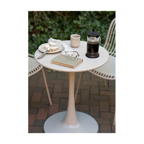 Metallist ümmargune aia söögilaud ø 60 cm Meira - House Nordic-image-2