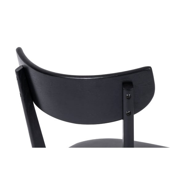 Mustad tammepuust söögitoolid Arch - Bonami Essentials-image-3