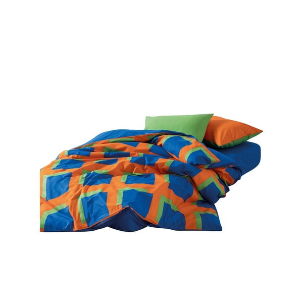 Renforcé puuvillast 4-osaline pikendatud voodipesu komplekt 200x220 cm Venus - Mijolnir