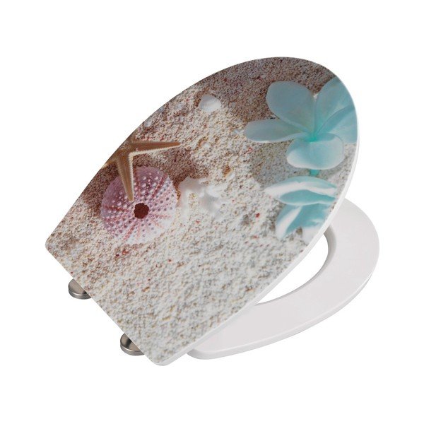 Lihtne sulgemisega WC-iste , 46 x 39 cm Bora Bora - Wenko-image-2