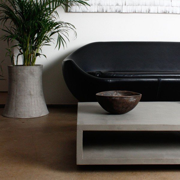 Betoonist kohvilaud , 130 x 70 cm Monobloc - Lyon Béton-image-1