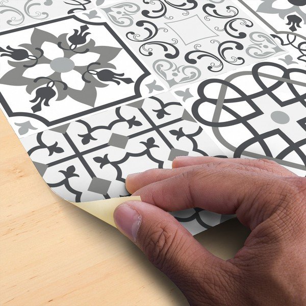Dlaždicová samolepka Ambiance Lordes, 40 x 40 cm-image-2