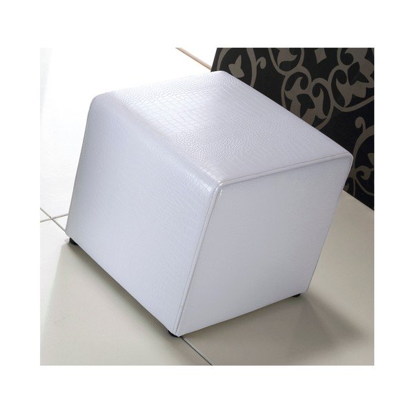Bílý sedací puf Tomasucci Space-image-1