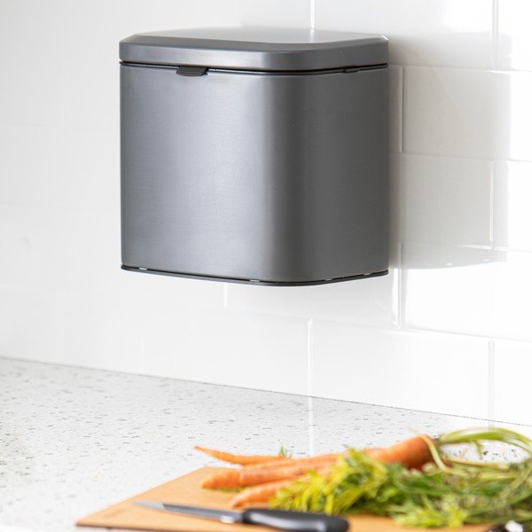 Tumehall komposteeritav jäätmekonteiner 4 l Essentials - Ladelle-image-3