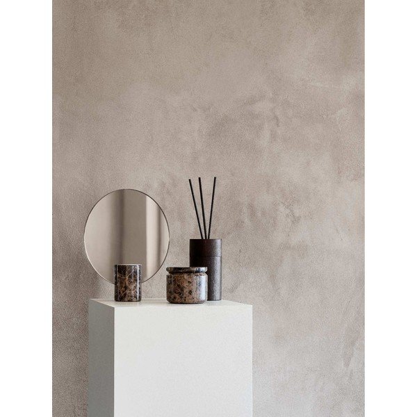 Pruunist marmorist alusega peegel Marmor - Blomus-image-1