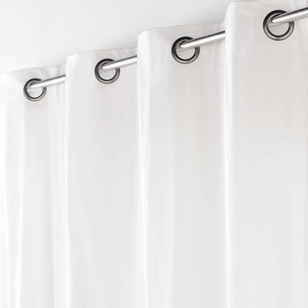 Valge kardin 135x180 cm Twily - douceur d'intérieur-image-1