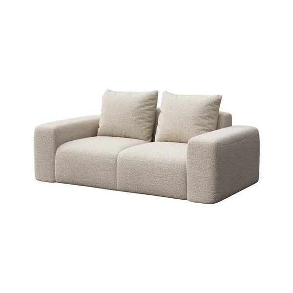 Beež bukleekangast diivan 212 cm Feiro - MESONICA-image-2