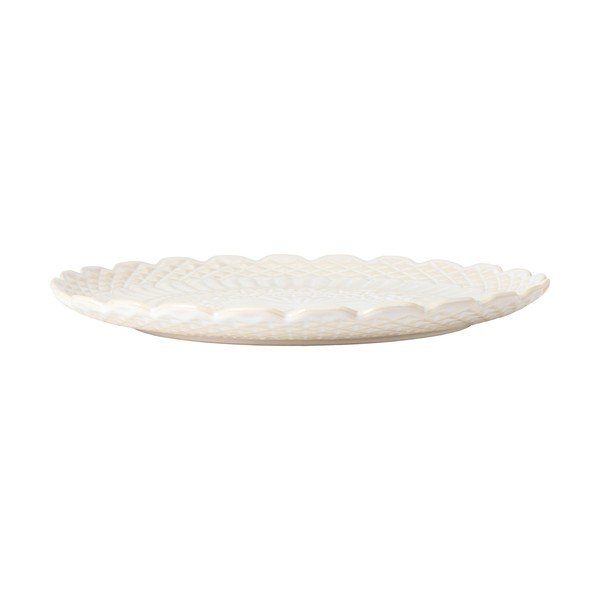 Valge keraamiline serveerimistaldrik ø 39 cm Cristal - Costa Nova-image-1