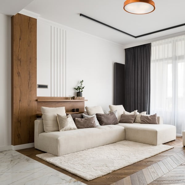 Konjakipruun laevalgusti klaasist varjuga ø 47 cm Eveline - LAMKUR-image-2