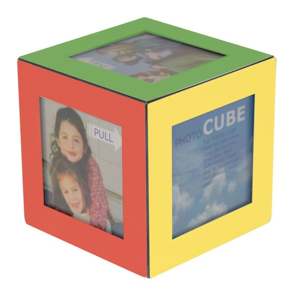 Fotorámeček na více fotek ve tvaru kostky Incidence Photo Cube