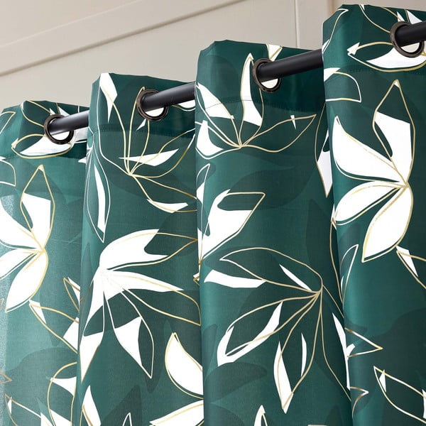 Roheline kardin 140x260 cm Elsa - douceur d'intérieur-image-2