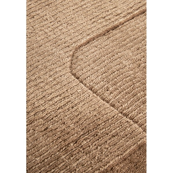 Beež käsitsi kootud villane vaip 80x150 cm Charlotte - Villeroy&Boch-image-4
