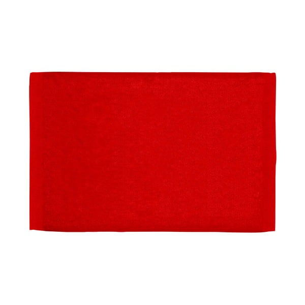 Koupelnová předložka 50x80 cm, červená