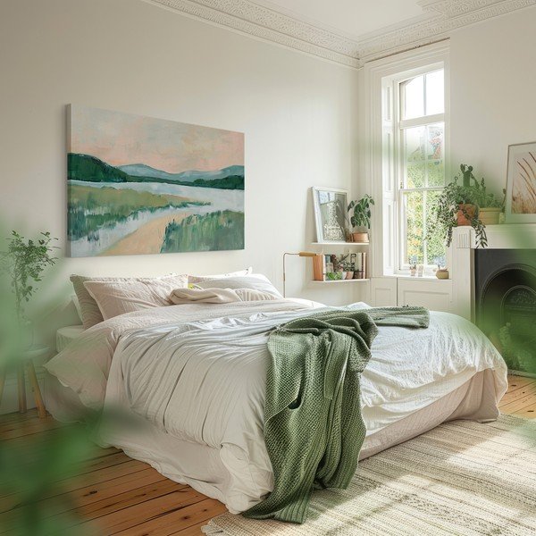 Pilt 70x100 cm Gouache Lake - Styles -image-2