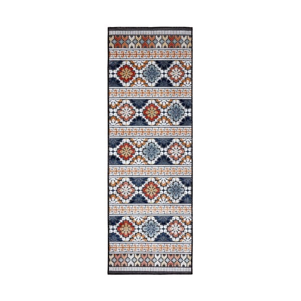 Sinine vaibajooksja 80x230 cm Aster - Flair Rugs