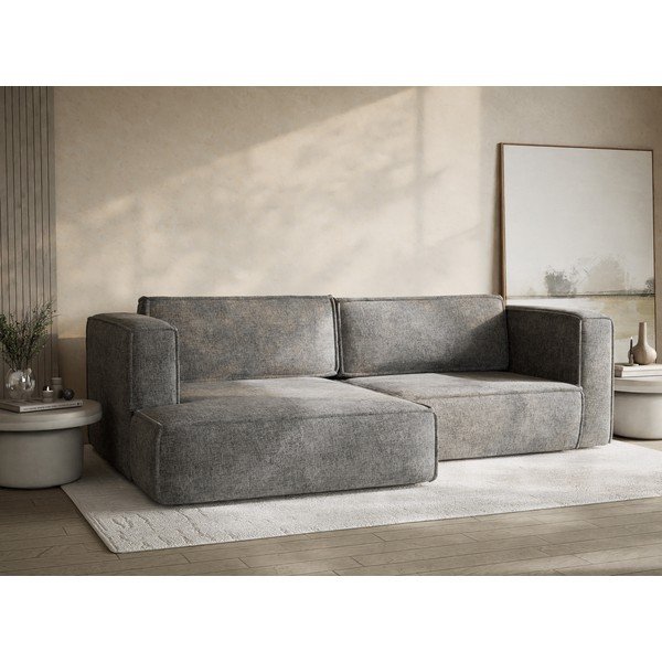 Hall šenilldiivanvoodi/panipaigaga nurgadiivan (vasak nurk/diivanvoodiga) Velto - Maison de Rêve-image-4