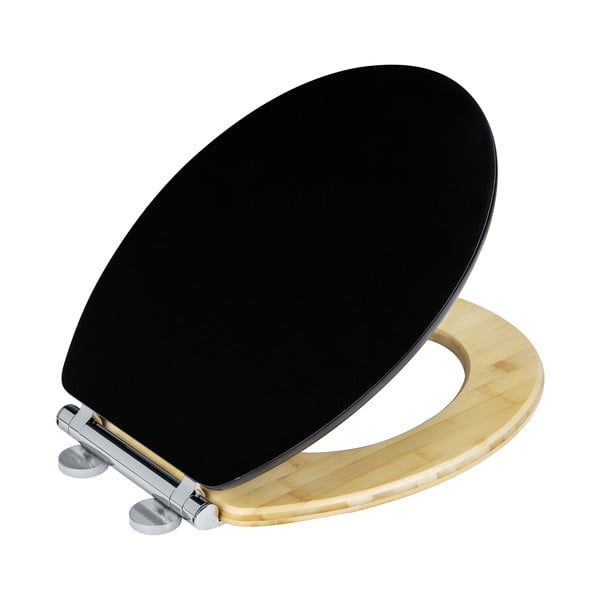 Automaatse sulgemisega tualettruumi iste 37 x 44 cm Bambusa - Wenko-image-2