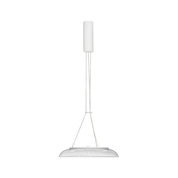 Mattvalge alumiiniumist LED-rippvalgusti akrüülklaasist varjuga, ø 40 cm Mantle - Nova Luce