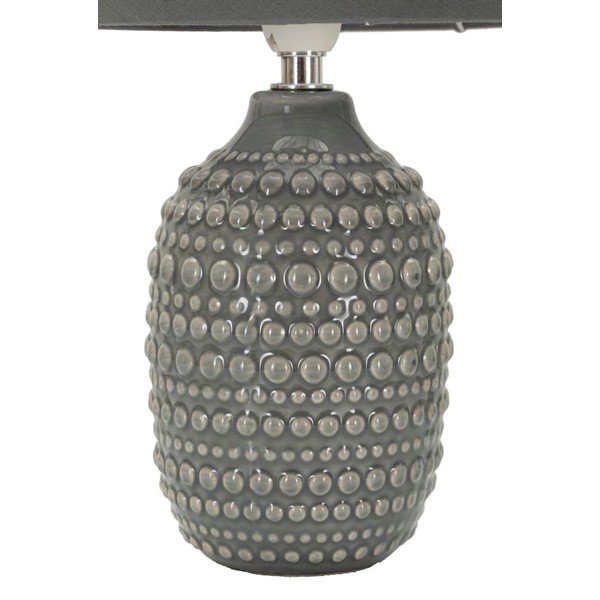 Hall keraamiline laualamp tekstiilist varjuga (kõrgus 30,5 cm) Points - Mauro Ferretti-image-2