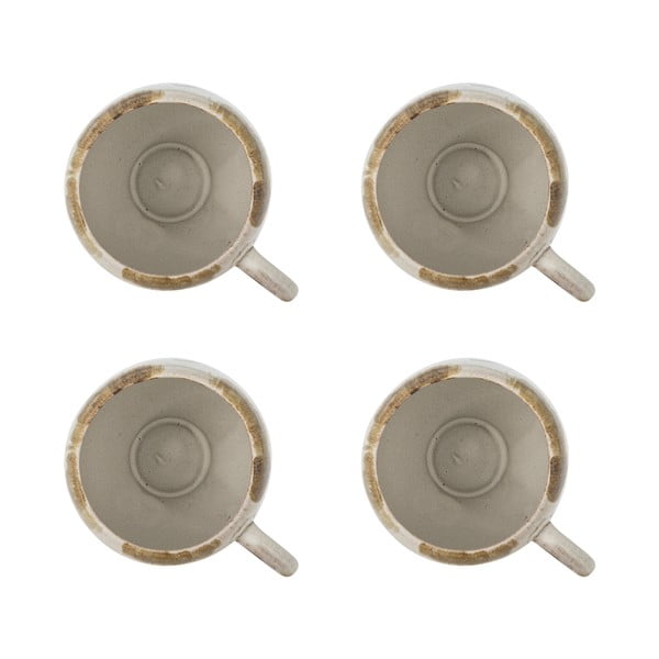 Kivikeraamikast cappuccino tassid 4tk komplektis 200 ml Jade - Bloomingville-image-4