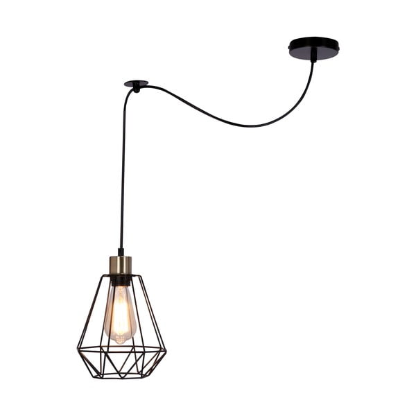 Must metallist rippvalgusti 100x19 cm Primo - Candellux Lighting-image-1