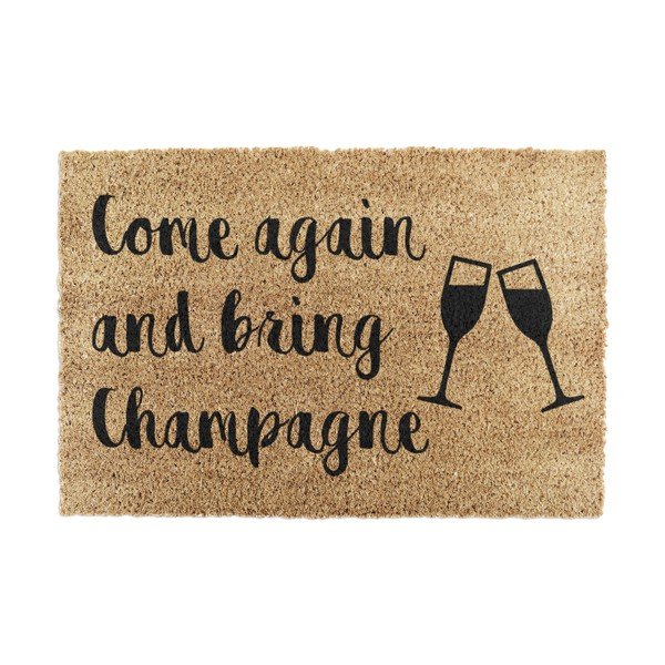Kookoskiududest matt 40x60cm Bring Champagne - Artsy Doormats