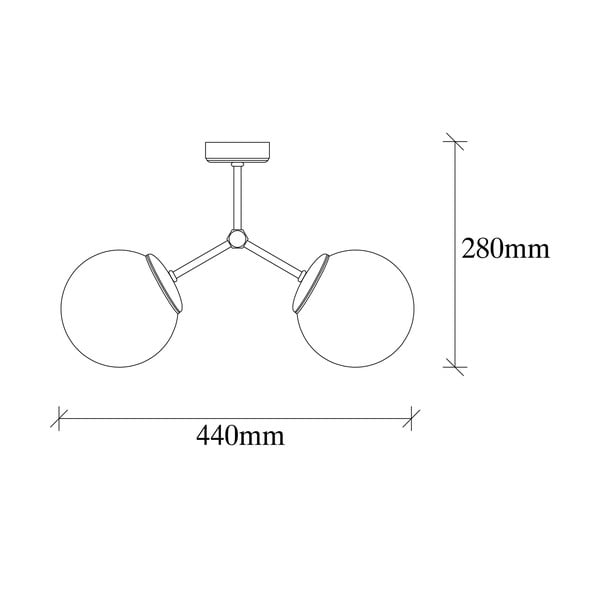 Must-valge laevalgusti Damar - Opviq lights-image-3