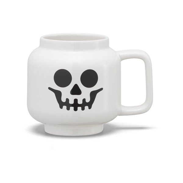 Valge laste latte keraamiline kruus, 255 ml Skeleton – LEGO®
