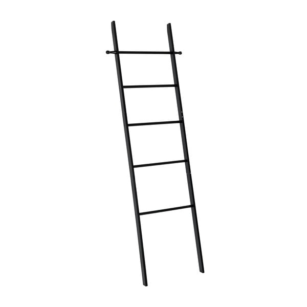 Must bambus dekoratiivne redel käterätikute kuivatamiseks Suri – Wenko-image-2