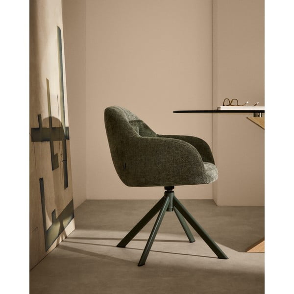 Tumeroheline söögitool Dorina - Kave Home-image-1