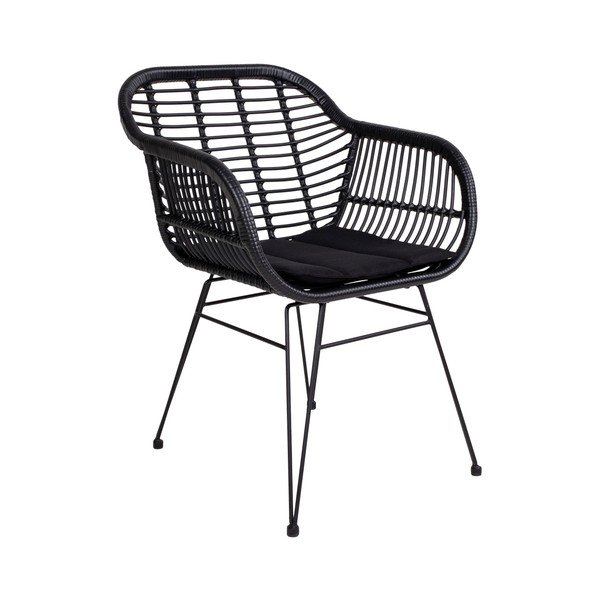 Komplekt 2 väljas rotangist tugitooli koos pehmendusega Trieste - House Nordic-image-3