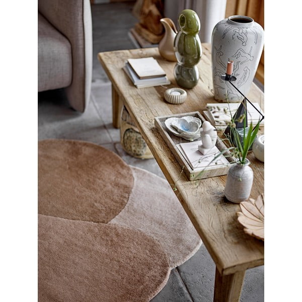 Pruun villane vaip 110x140 cm Denton - Bloomingville-image-2