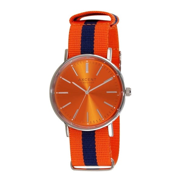 Oranžové hodinky Axcent of Scandinavia Vintage Nato