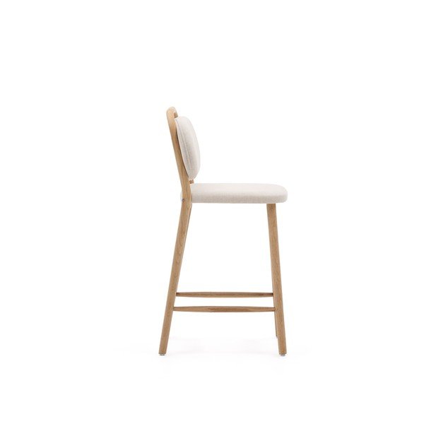 Beež baaritool (istme kõrgus 66 cm) Helda - Kave Home-image-4