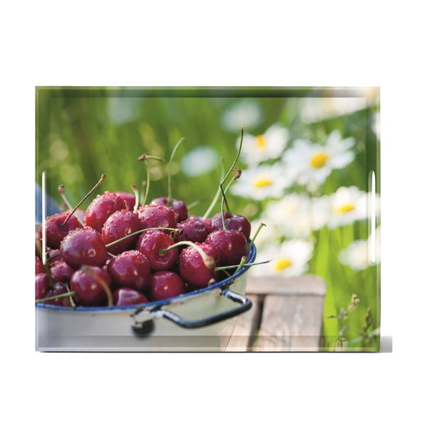 Podnos Classic Cherries, 40x31 cm