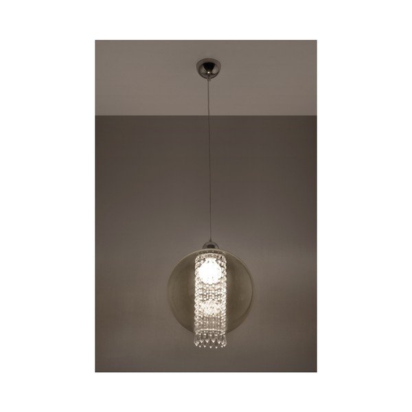 Stropní svítidlo Sollux Fiori Graphite-image-1